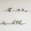 Image de vidaXL Étagères murales 4 pcs sonoma gris 100x10x1,5cm bois ingénierie