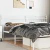 Image de vidaXL Tête de lit de remplacement métal blanc 193 cm