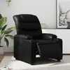 Image de vidaXL Fauteuil inclinable électrique Noir Similicuir