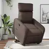 Image de vidaXL Fauteuil inclinable marron similicuir