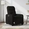 Image de vidaXL Fauteuil inclinable électrique Noir Tissu