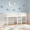 Image de vidaXL Lit mezzanine d'enfants sans matelas avec échelle 90x190 cm
