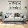 Image de vidaXL Tapis HUARTE à poils courts doux et lavable anthracite 80x150cm