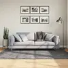 Image de vidaXL Tapis HUARTE à poils courts doux lavable anthracite 140x200 cm