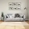 Image de vidaXL Tapis HUARTE à poils courts doux et lavable beige 160x160 cm