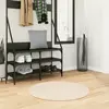 Image de vidaXL Tapis HUARTE à poils courts doux et lavable beige Ø 80 cm