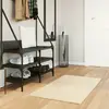 Image de vidaXL Tapis HUARTE à poils courts doux et lavable crème 60x110 cm