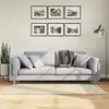 Image de vidaXL Tapis HUARTE à poils courts doux et lavable crème 80x150 cm