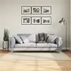 Image de vidaXL Tapis HUARTE à poils courts doux et lavable crème 120x170 cm