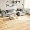 Image de vidaXL Tapis HUARTE à poils courts doux et lavable crème 200x280 cm