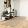 Image de vidaXL Tapis HUARTE à poils courts doux et lavable sable 80x250 cm