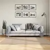 Image de vidaXL Tapis HUARTE à poils courts doux et lavable sable 160x160 cm