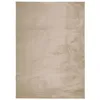 Image de vidaXL Tapis à Poils Courts Doux et Lavable, Moquette de Sol, Tapis de Zone, Carpette de Salon Salle de Séjour Chambre, Moderne, Sable 200x280 cm