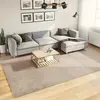 Image de vidaXL Tapis HUARTE à poils courts doux et lavable sable 240x340 cm