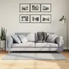 Image de vidaXL Tapis HUARTE à poils courts doux et lavable gris 80x150 cm