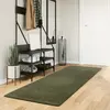 Image de vidaXL Tapis HUARTE à poils courts doux et lavable vert forêt 80x250cm