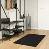 Image de vidaXL Tapis HUARTE à poils courts doux et lavable noir 60x110 cm