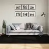 Image de vidaXL Tapis HUARTE à poils courts doux et lavable noir 160x230 cm