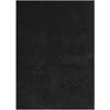Image de vidaXL Tapis à Poils Courts Doux et Lavable, Moquette de Sol, Tapis de Zone, Carpette de Salon Salle de Séjour Chambre, Moderne, Noir 240x340 cm