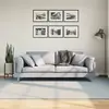 Image de vidaXL Tapis HUARTE à poils courts doux et lavable bleu 160x230 cm