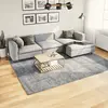 Image de vidaXL Tapis shaggy PAMPLONA poils longs moderne bleu 200x280 cm