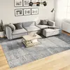 Image de vidaXL Tapis shaggy PAMPLONA poils longs moderne bleu 240x340 cm