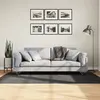 Image de vidaXL Tapis IZA poils courts style scandinave anthracite 100x200 cm