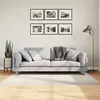 Image de vidaXL Tapis IZA poils courts style scandinave crème 120x170 cm