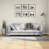 Image de vidaXL Tapis IZA poils courts style scandinave gris 100x200 cm