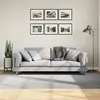 Image de vidaXL Tapis IZA poils courts style scandinave gris 160x230 cm