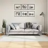 Image de vidaXL Tapis OVIEDO à poils courts crème 140x200 cm