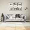 Image de vidaXL Tapis OVIEDO à poils courts crème 160x230 cm