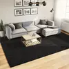 Image de vidaXL Tapis OVIEDO à poils courts noir 240x340 cm