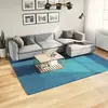 Image de vidaXL Tapis OVIEDO à poils courts turquoise 200x280 cm