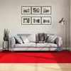 Image de vidaXL Tapis OVIEDO à poils courts rouge 160x230 cm