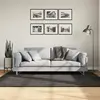 Image de vidaXL Tapis ISTAN à poils longs aspect brillant anthracite 140x200 cm