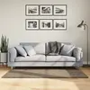 Image de vidaXL Tapis ISTAN à poils longs aspect brillant gris 80x150 cm