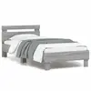 Image de vidaXL Cadre de lit sans matelas avec lumières LED 90x200 cm
