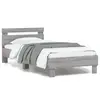 Image de vidaXL Cadre de lit sans matelas avec lumières LED 90x190 cm