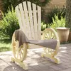 Image de vidaXL Chaises de jardin Adirondack lot de 2 bois de sapin massif
