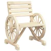 Image de vidaXL Chaises de jardin Bois de sapin massif