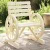 Image de vidaXL Chaises de jardin lot de 2 58x58x78,5 cm bois de sapin massif