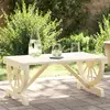 Image de vidaXL Table basse de jardin 90x50x40 cm bois de sapin massif