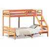 Image de vidaXL Lit superposé sans matelas 80x200/140x200 cm bois massif