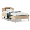 Image de vidaXL Cadre de lit sans matelas 75x190 cm bois de pin massif