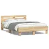 Image de vidaXL Cadre de lit sans matelas chêne sonoma 120x190 cm