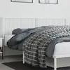 Image de vidaXL Tête de lit de remplacement métal blanc 180 cm