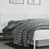 Image de vidaXL Tête de lit de remplacement métal blanc 200 cm