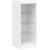 Image de vidaXL Buffet avec lumières LED blanc 41x37x100 cm
