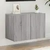 Image de vidaXL Meuble TV mural sonoma gris 60x30x41 cm